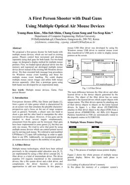 A First Person Shooter with Dual Guns Using Multiple Optical Air Mouse Devices