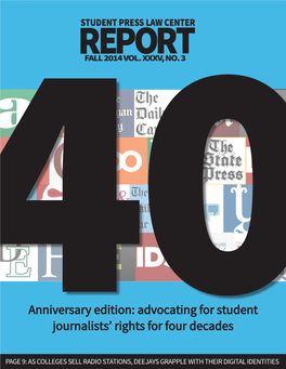 Advocating for Student Journalists' Rights for Four Decades