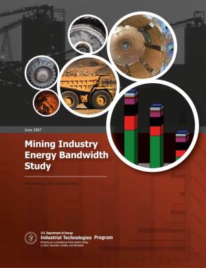 U.S. Mining Industry Energy Bandwidth Study