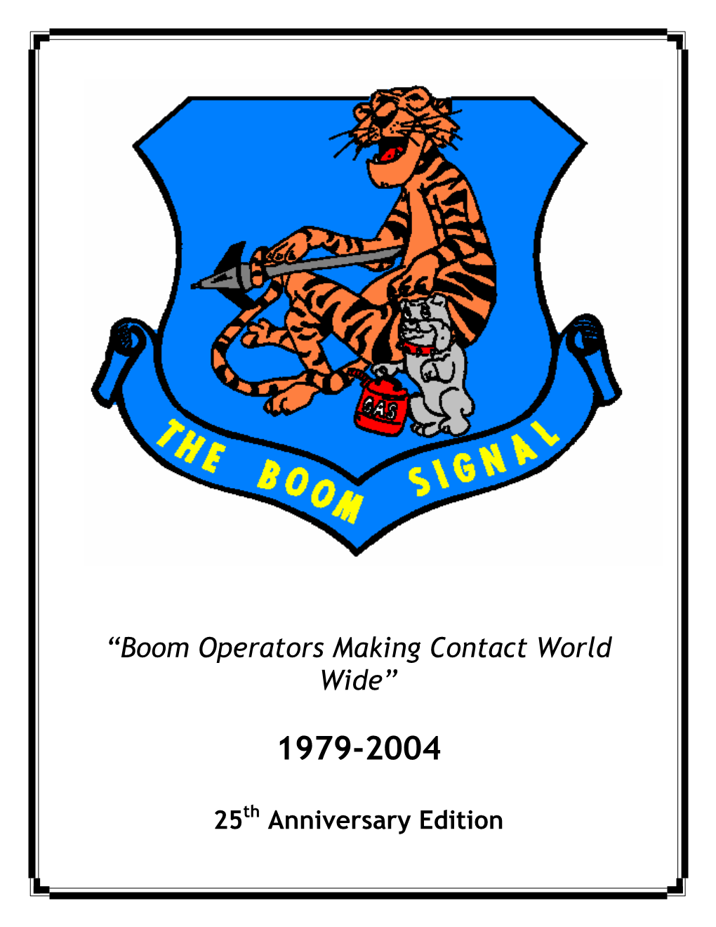 2004 Boom Signal Can Be Directed to Tsgt Paul E