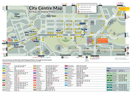City Centre ROUTE Map 200802 COVID