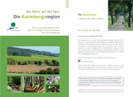 Der Natur Auf Der Spur Die Baumbergeregion