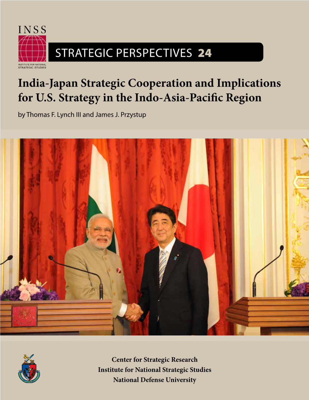 India-Japan Strategic Cooperation and Implications for U.S