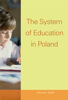 The System of Education in Poland -.Eurydice.Org.Pl