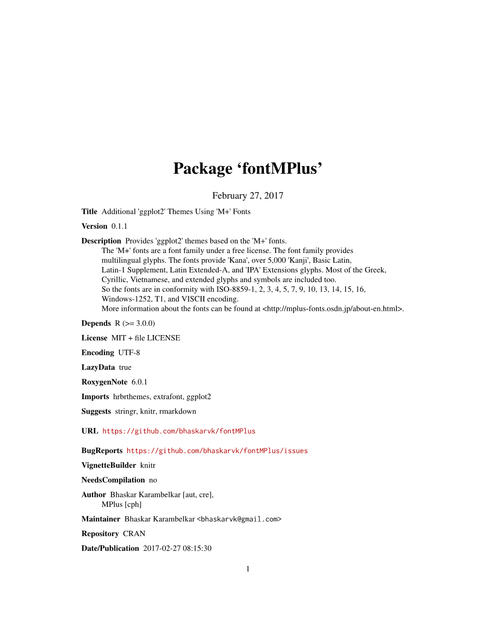 Package 'Fontmplus'