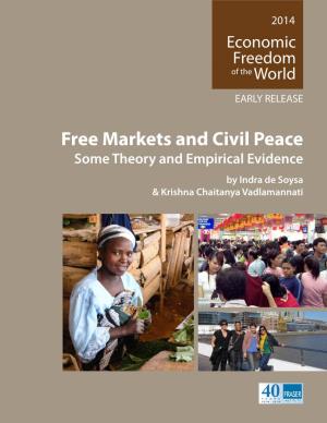 Free Markets and Civil Peace Some Theory and Empirical Evidence by Indra De Soysa & Krishna Chaitanya Vadlamannati