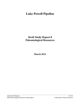 Lake Powell Pipeline