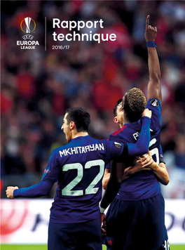 Rapport Technique De L'uefa Europa League 2016/17