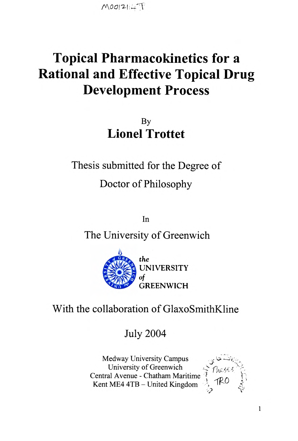 Topical Pharmacokinetics for a Rational and Effective Topical Drug Development Process