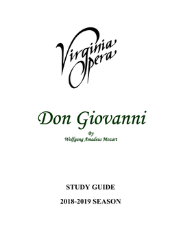 Don Giovanni by Wolfgang Amadeus Mozart