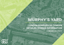 London Borough of Camden March 2021 Detailed Scheme Information