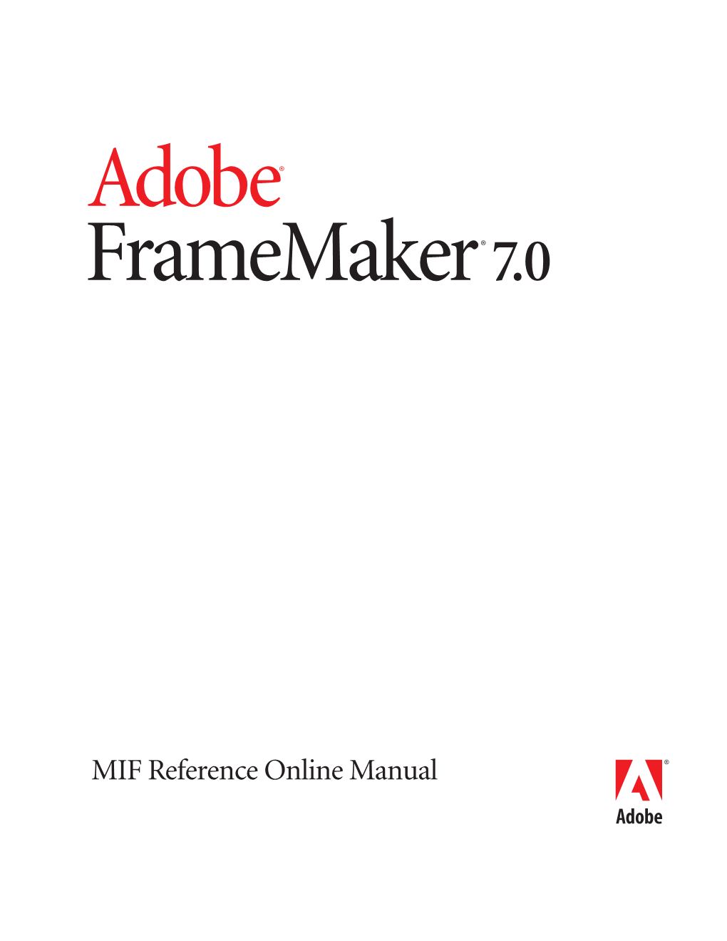 MIF Reference Online Manual