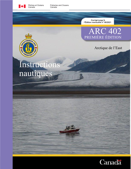 ARC 402 Instructions Nautiques