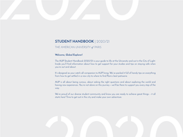 Student Handbook | 2020/21