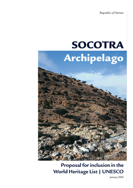 SOCOTRA Archipelago