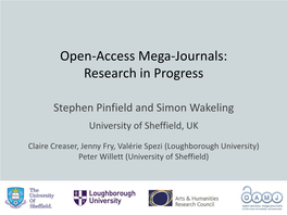 Open-Access Mega-Journals Literature Review