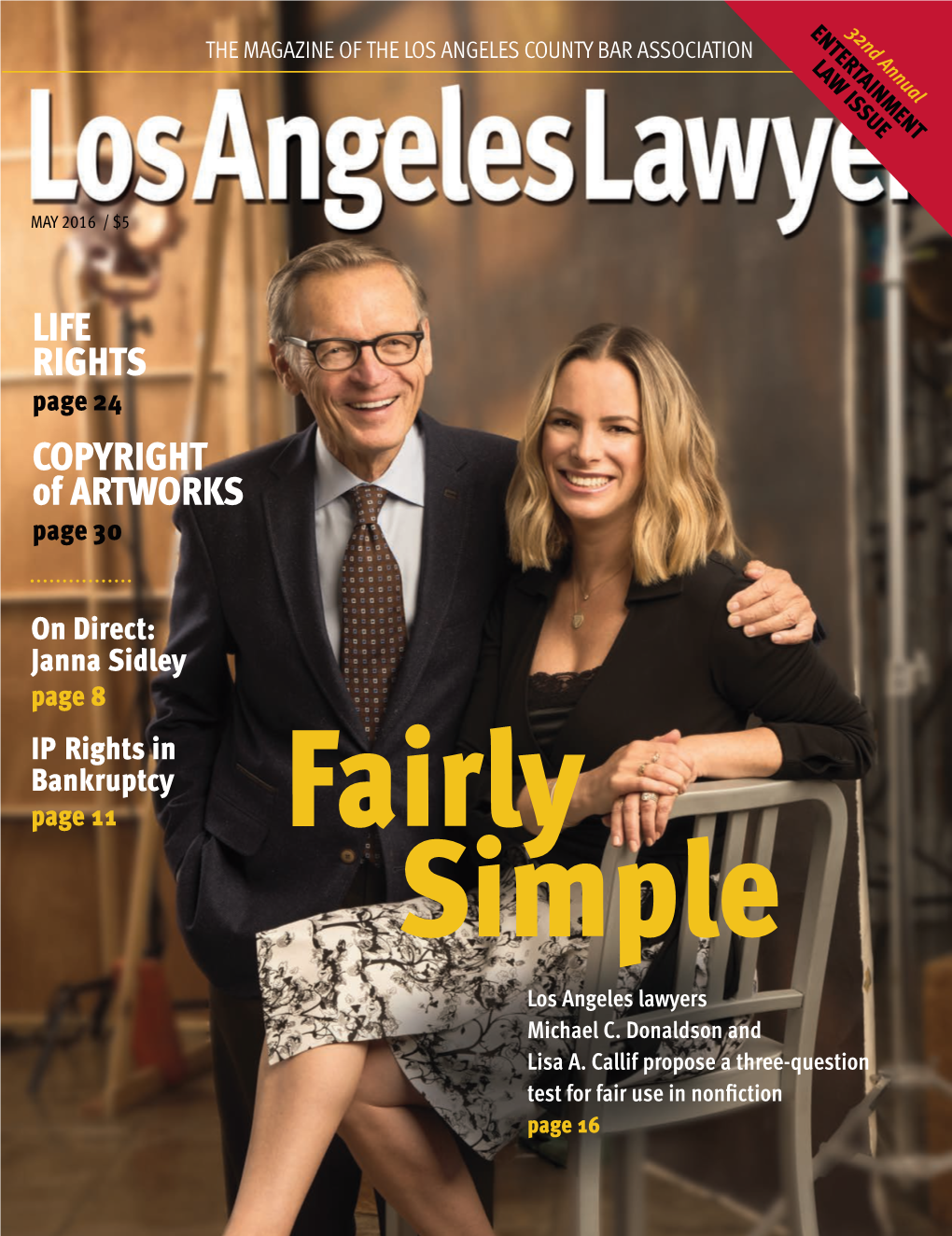 Los Angeles Lawyer May 2016