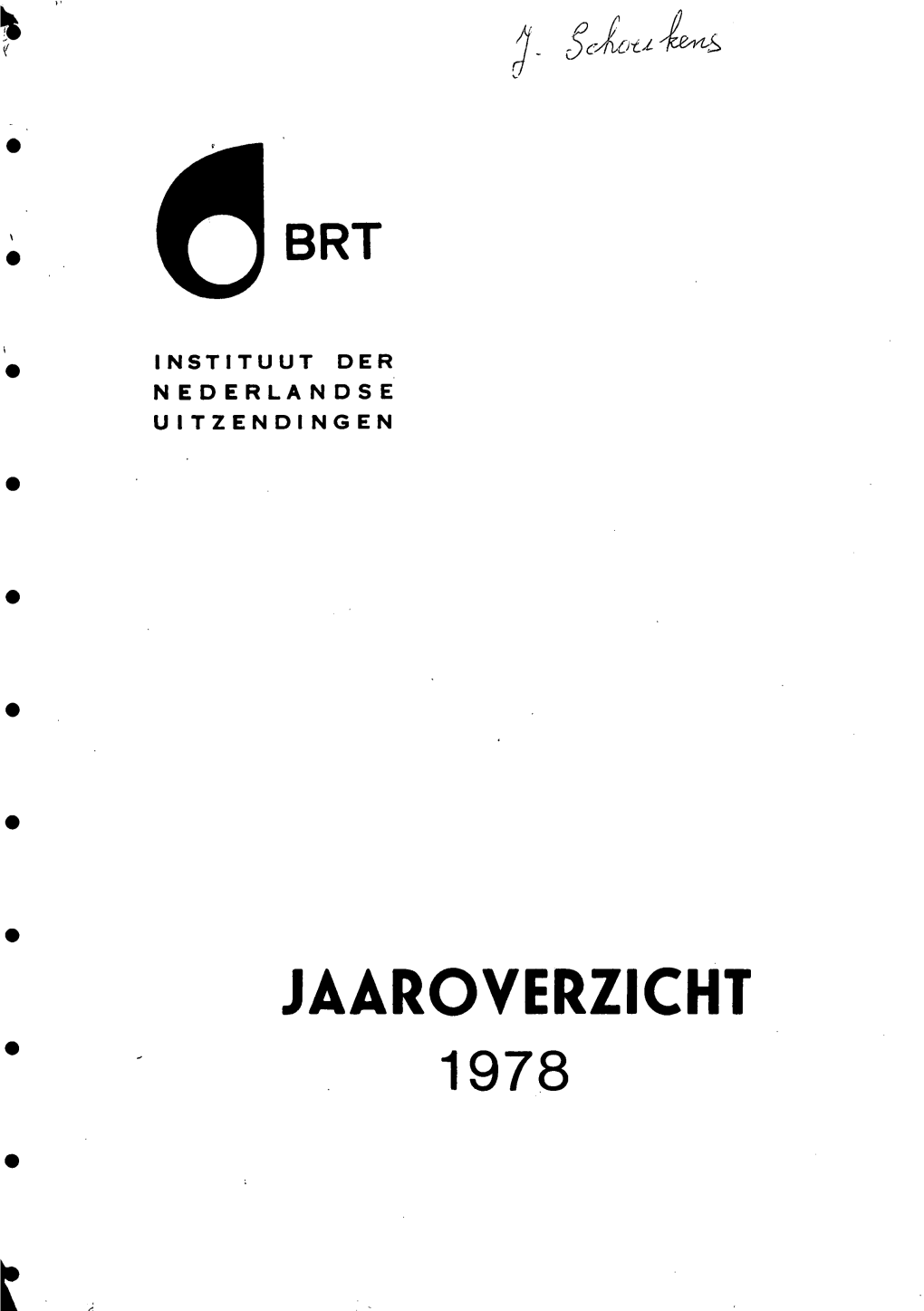 Jaaroverzicht 1978 Brt