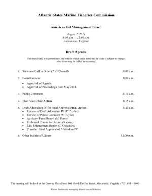 American Eel Management Board