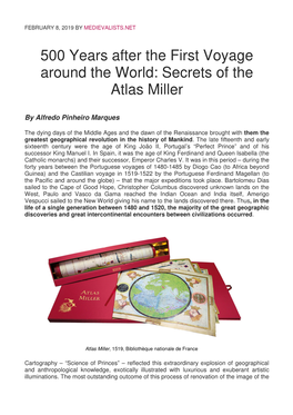 500 Years After the First Voyage Around the World: Secrets of The