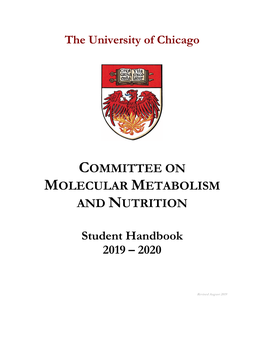 Committee on Molecular Metabolism and Nutrition