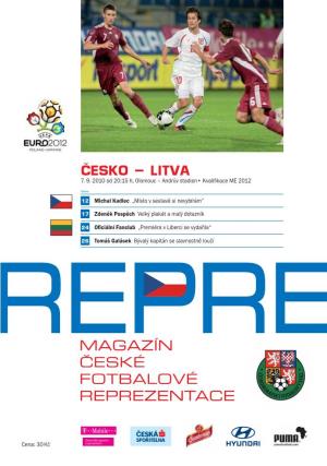 Magazín České Fotbalové Reprezentace Česko – Litva