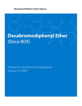 Decabromodiphenyl Ether (Deca-BDE) Legislative Report