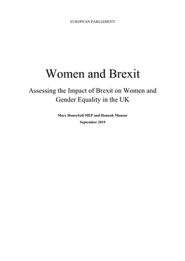 Women and Brexit