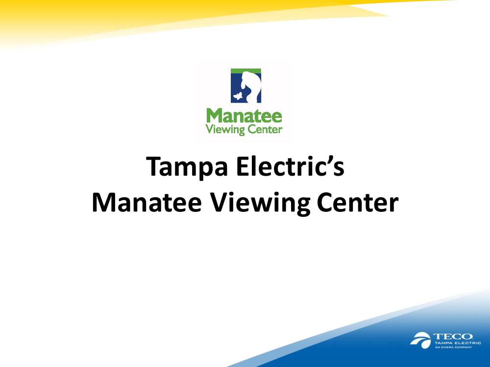 Tampa Electric's Manatee Viewing Center