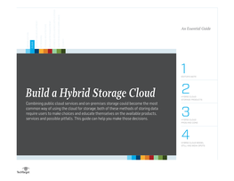 Hybrid Cloud Storage Products