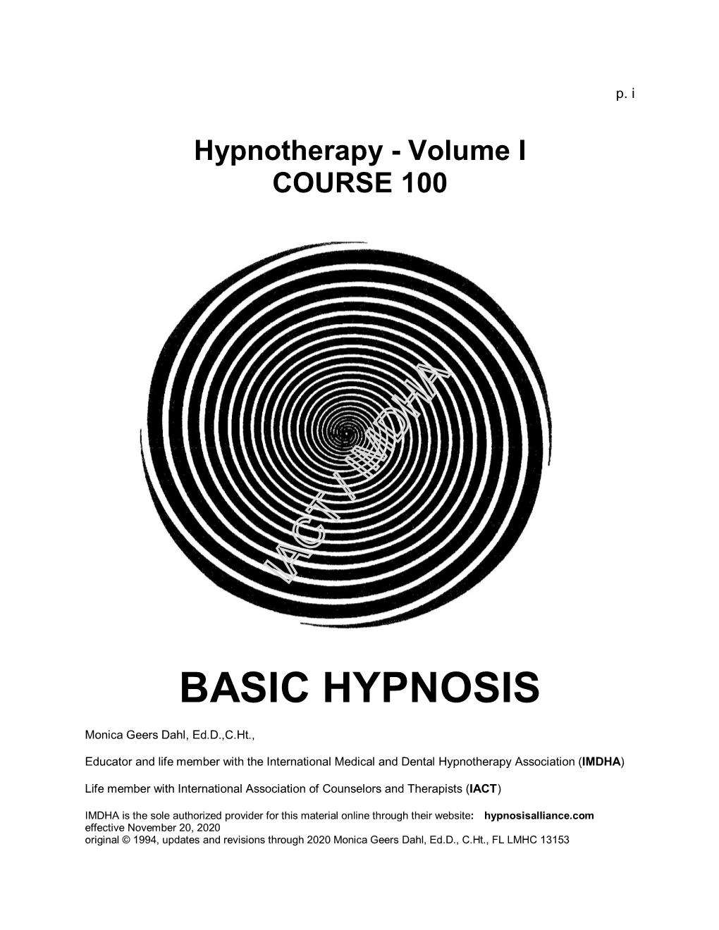 Basic Hypnosis