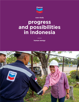 Progress and Possibilities in Indonesia: Case Study