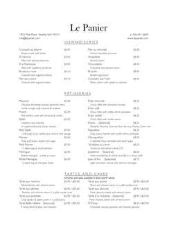 Le Panier Was Created by a Frenchman Who Missed His Daily Bread and Croissant After Coming to America