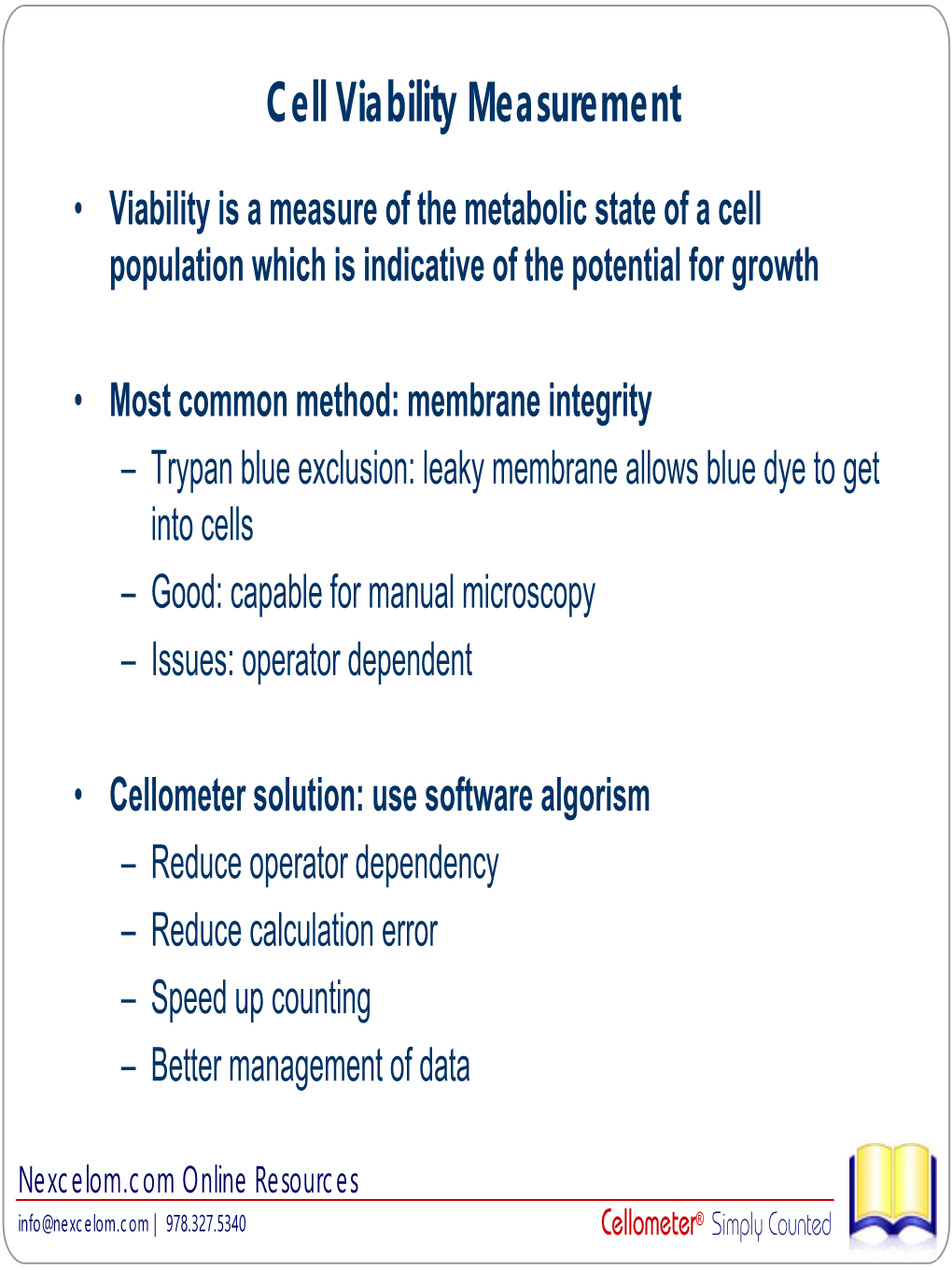 Cell Viability Measurement