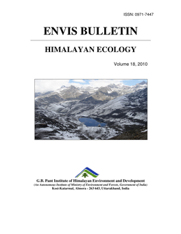 Envis Bulletin ______