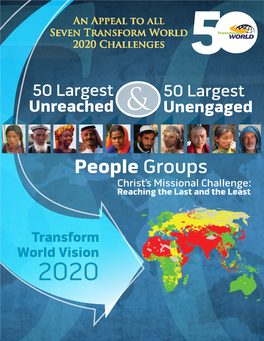 50 Largest Unreached People Profiles