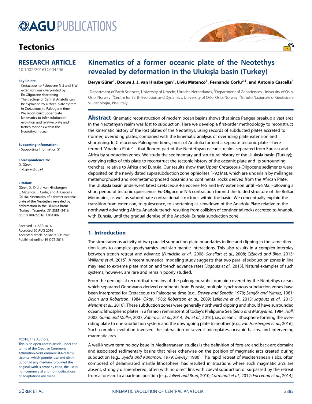 Kinematics of a Former Oceanic Plate of the Neotethys Revealed By