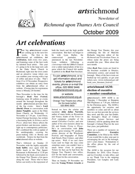 Artsrichmond Art Celebrations