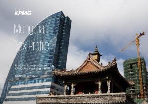 Country Tax Profile: Mongolia