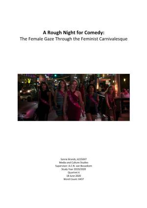 A Rough Night for Comedy: the Female Gaze Through the Feminist Carnivalesque