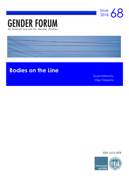 Bodies on the Line Guest-Edited by Olga Tarapata