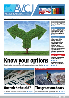 Know Your Options Jacob Ballas Supports Indian Diagnostic Chain Growth Capital Mezzanine Fi Rms Oﬀ Er an Alternative to Equity Dilution Page 7 Page 19