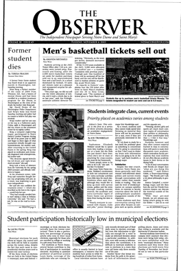 Men's Basketball Tickets Sell out Ticketing