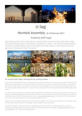 IAG Mumbai Programme