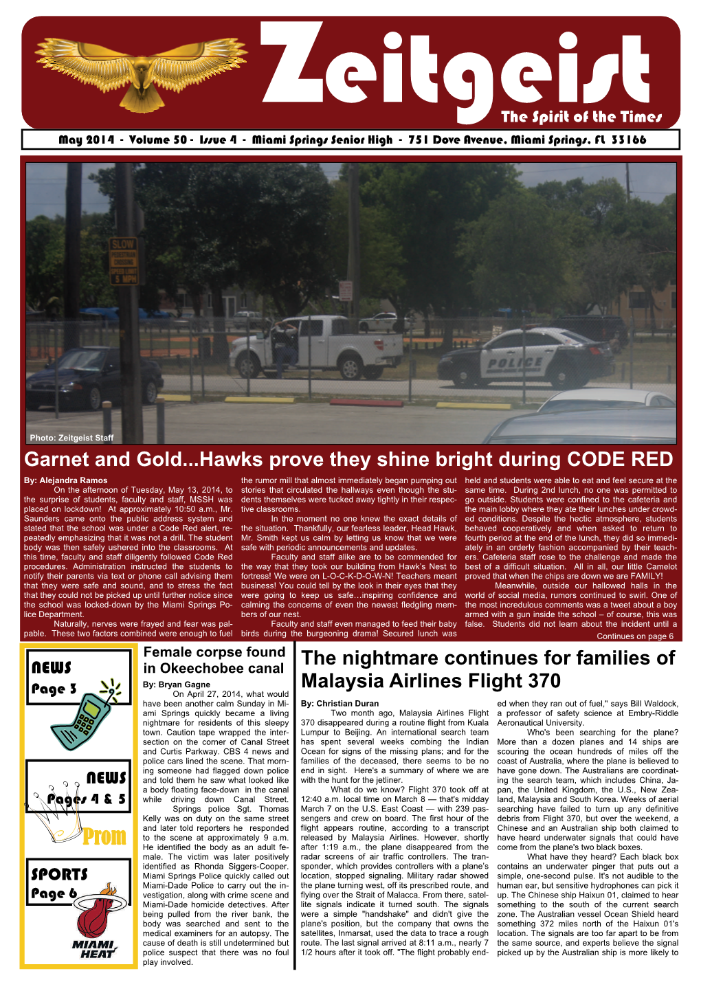 The Nightmare Continues for Families of Malaysia Airlines Flight 370 Garnet and Gold...Hawks Prove They Shine Bright During