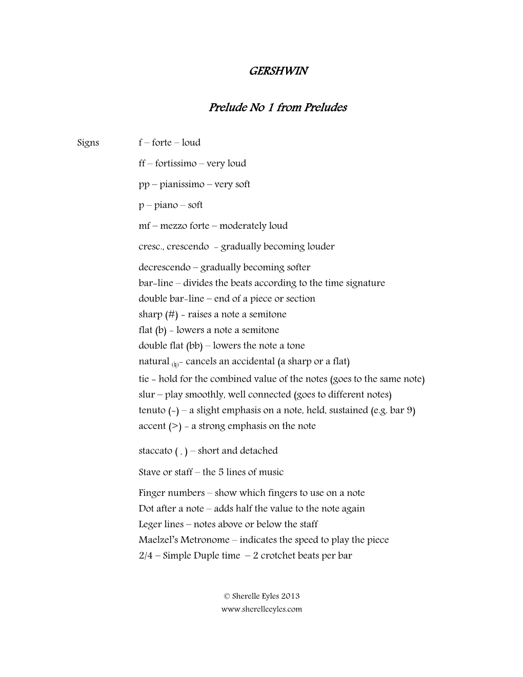 Gershwin-Prelude-No-1.Pdf