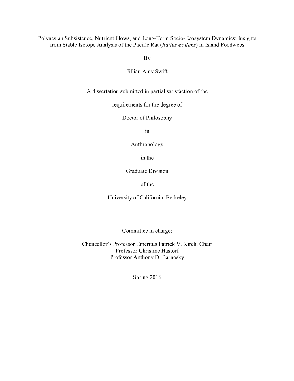 Polynesian Subsistence, Nutrient Flows, and Long-Term Socio