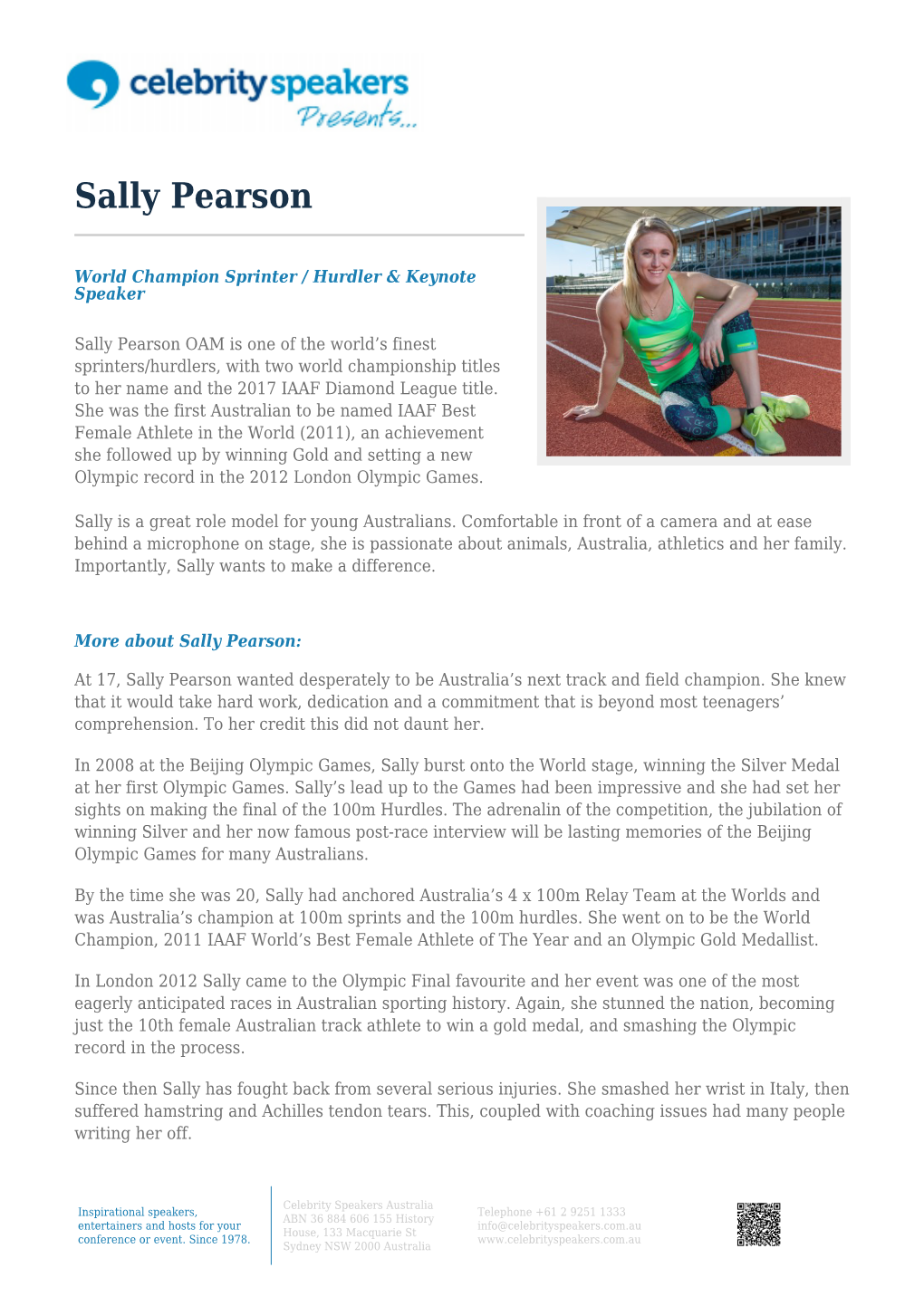 Sally Pearson