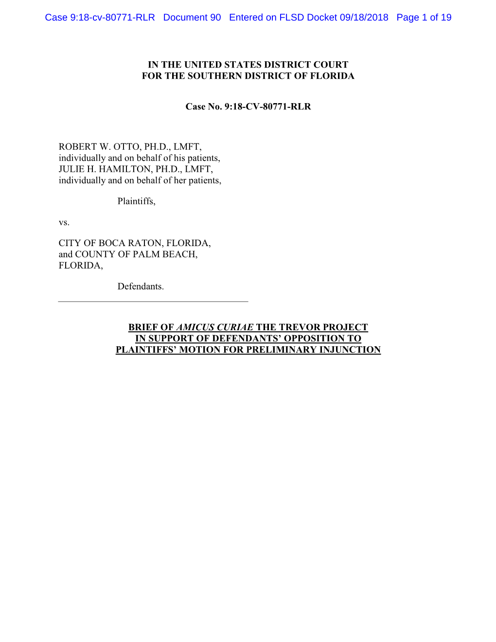 Amicus Brief