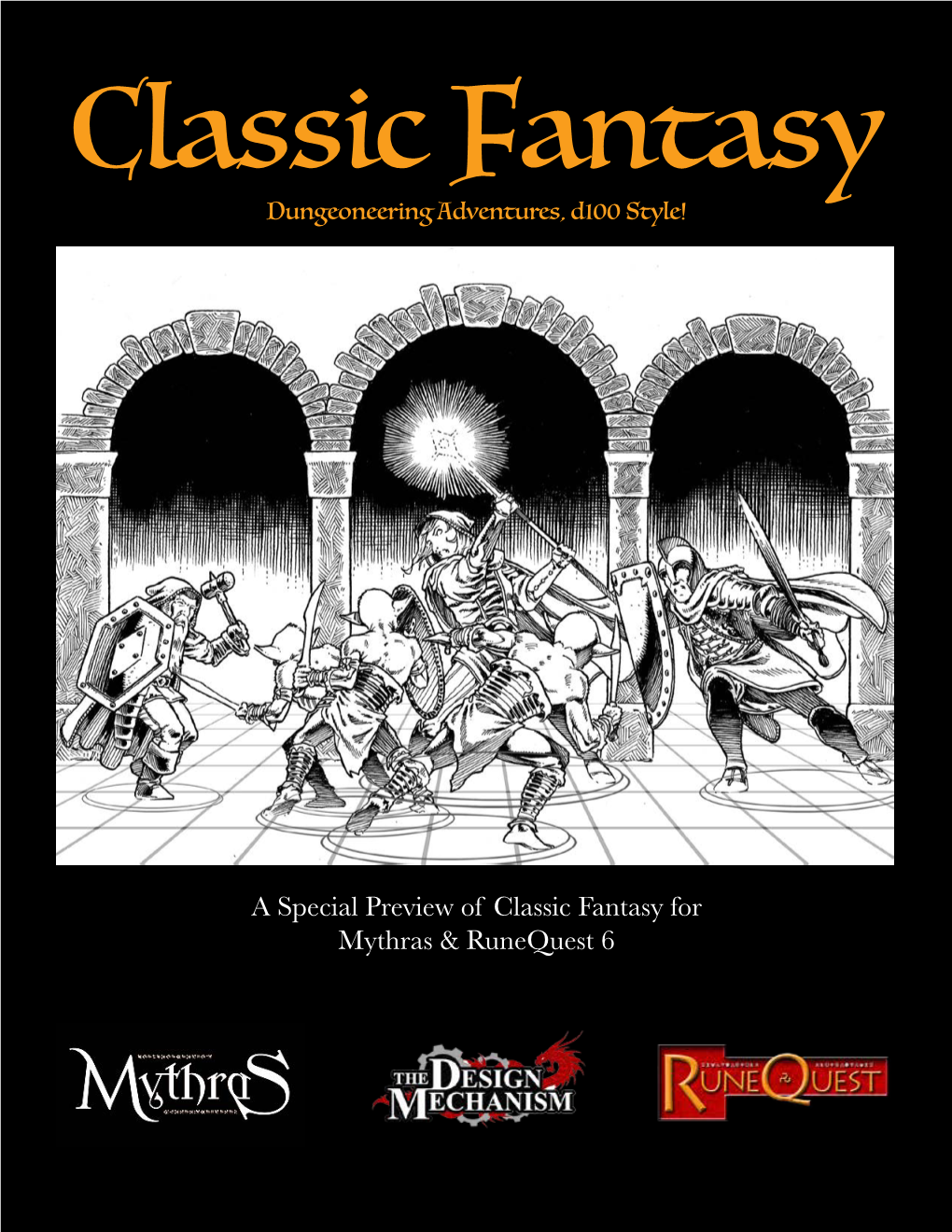 A Special Preview of Classic Fantasy for Mythras & Runequest 6